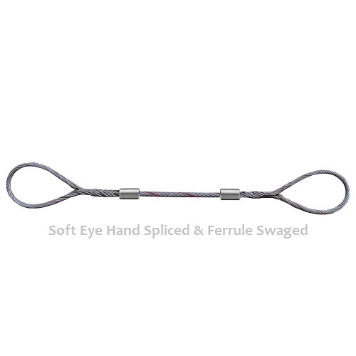 Soft Eye Hand Spliced & Swaged