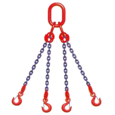 4 Legs Chain Sling+Eye Hook A320