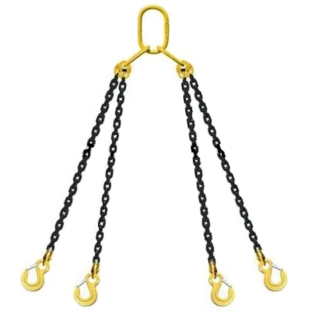 4 Legs Chain Sling+Eye Hook A327