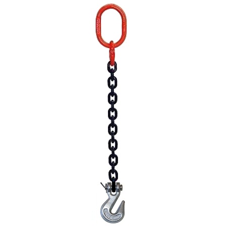 1 Leg Chain Sling+Clevis Grab Hook