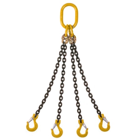 4 Legs Chain Sling+Clevis Hook A339